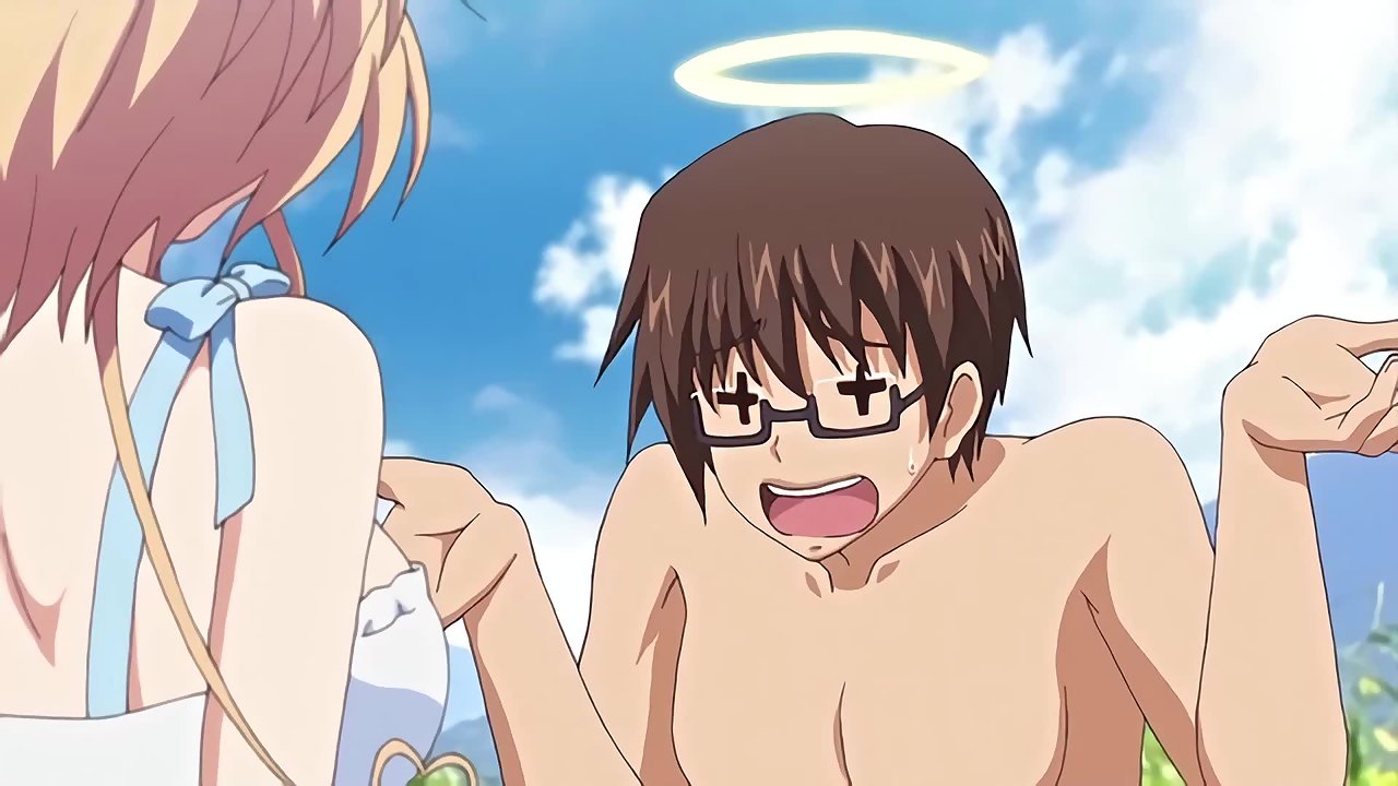 Nuki Doki! Revolution 4 – Cute Angel Gets Her Hentai Asshole Fucked Deep Doggy Style