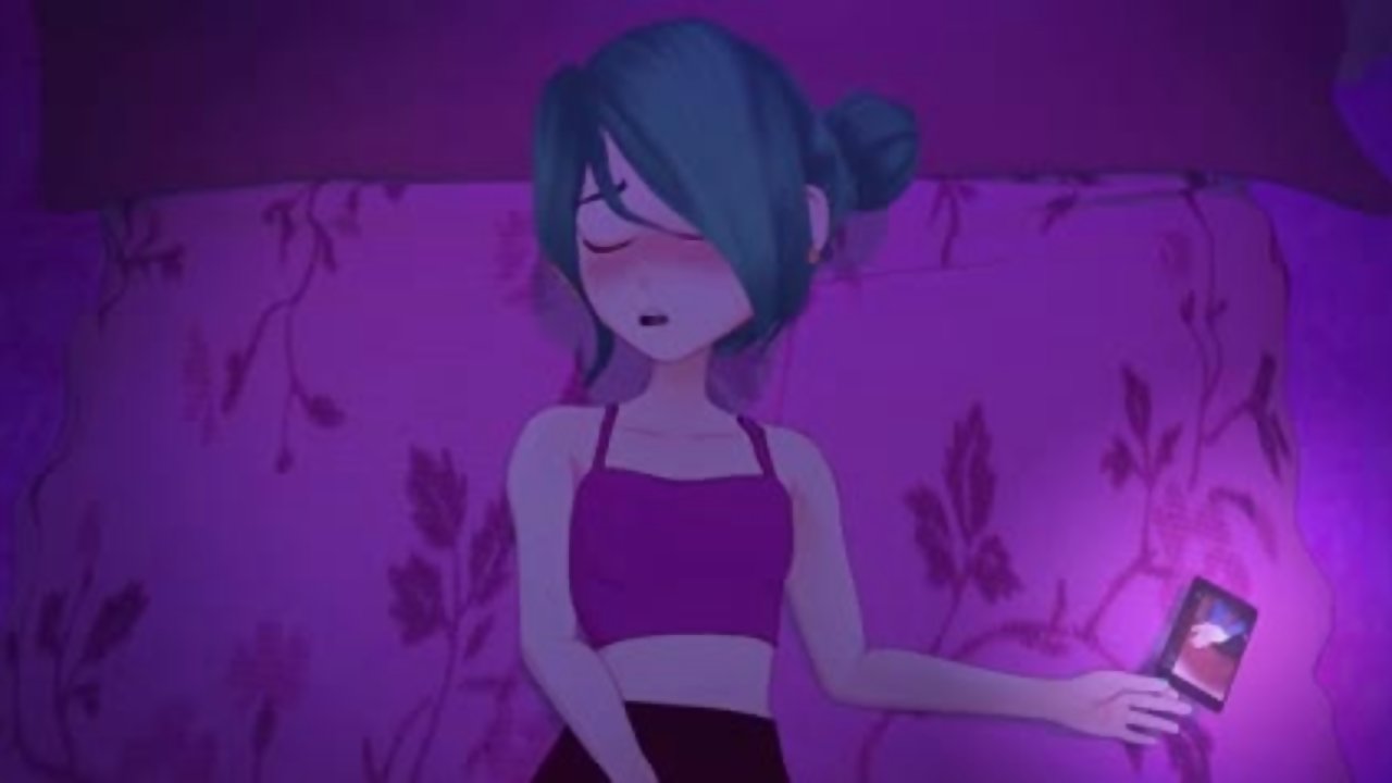 Meru The Succubus 3 – Cartoon Schoolgirl Masturbates Fantasizing About Cute Guys
