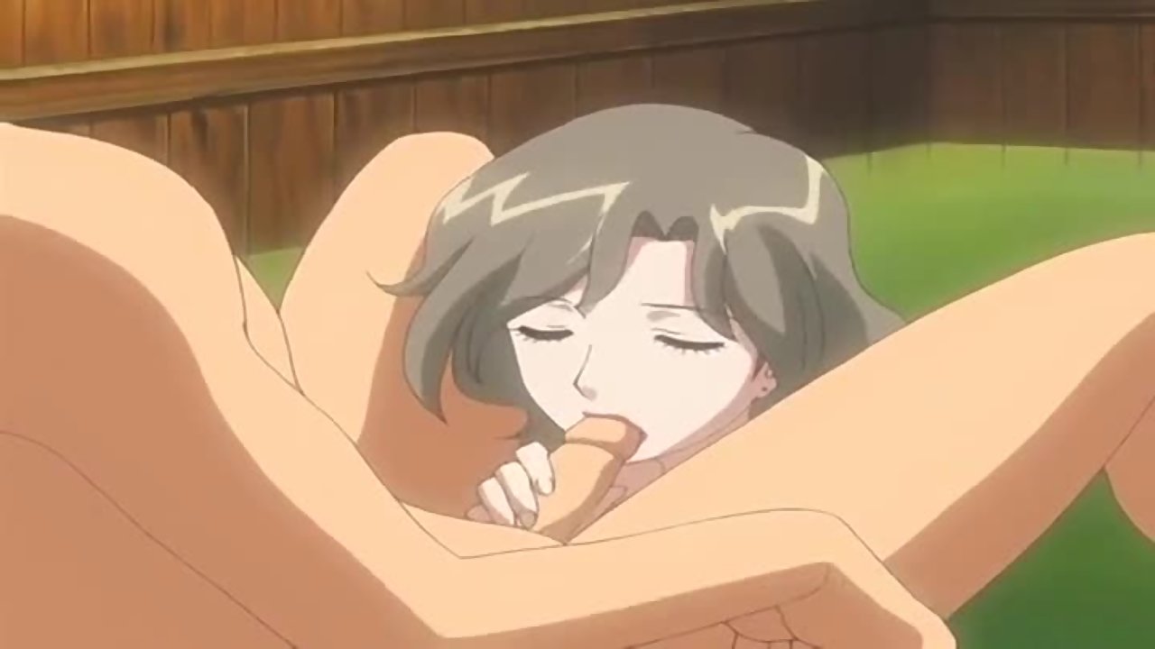 Dirty Hentai Mom Strokes A 18 Year Olds Cock And Fucks Him