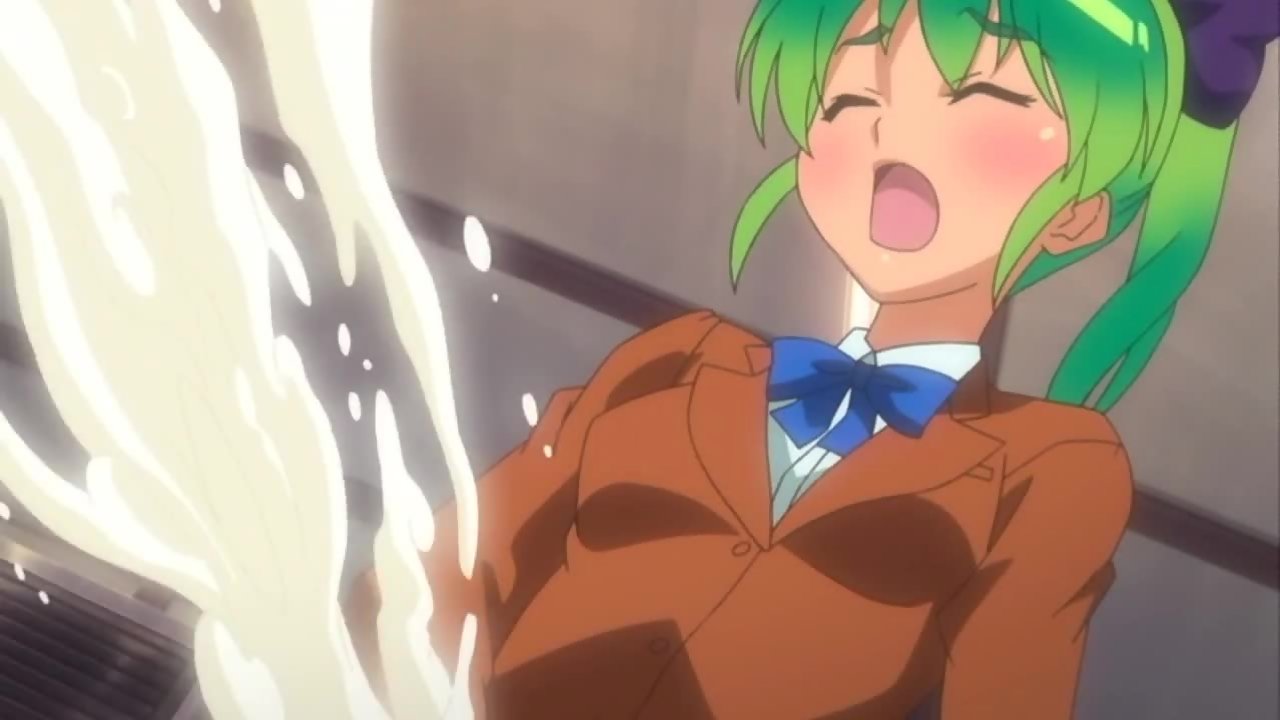 Schoolgirl Futa Shoots A Huge Load Of Cum After Blowjob From The New Girl