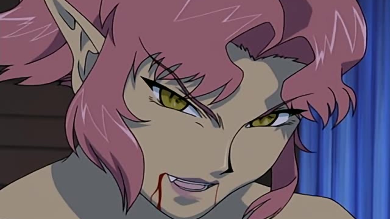 Nude Vampire Interrupts A Steamy Fuck Session Between Lovers