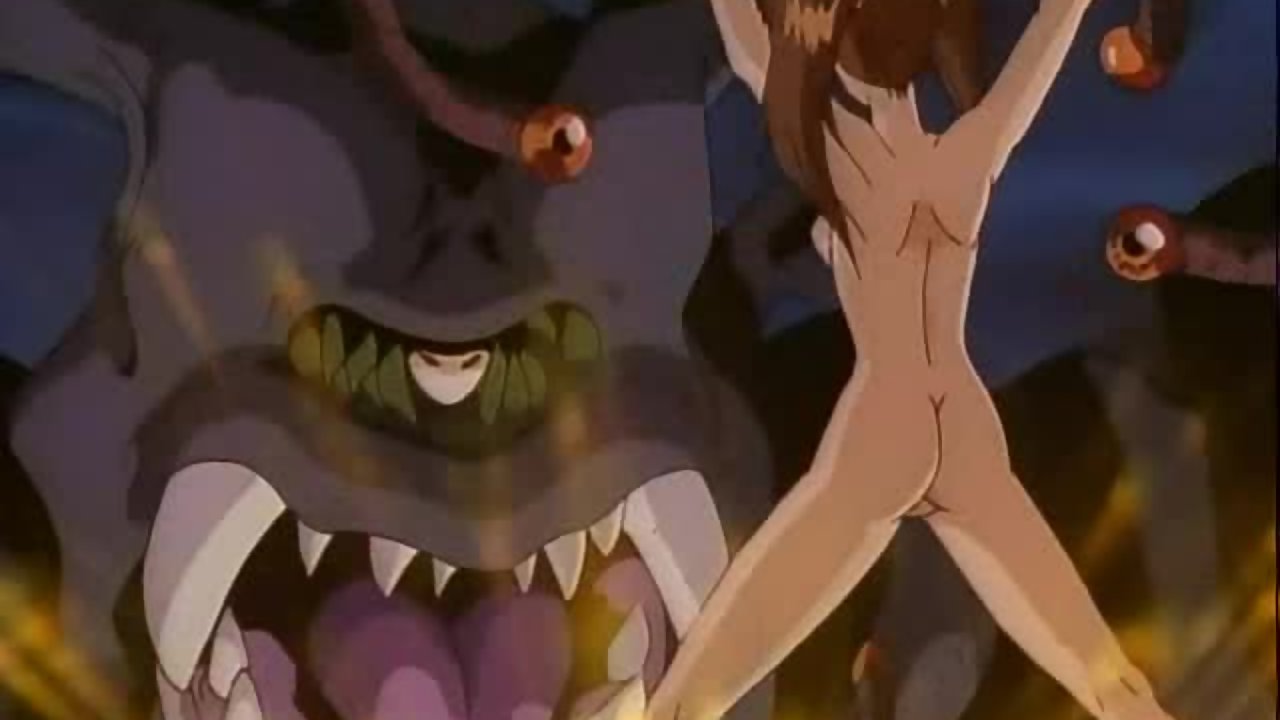 Demon Beast Is Reborn And Fucks All The Schoolgirls In Tentacle Gangbang