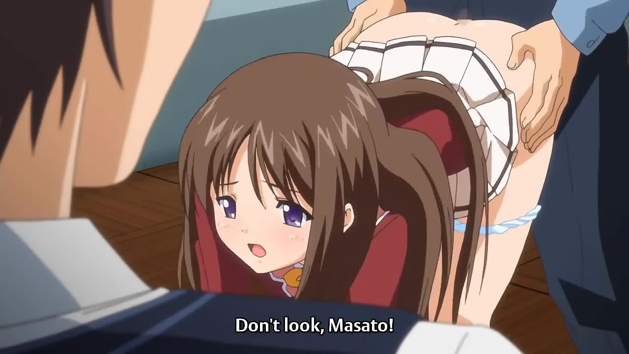 Demon Father 2 – Cute Anime Teen Gets Fucked By Father While School Boy Watches