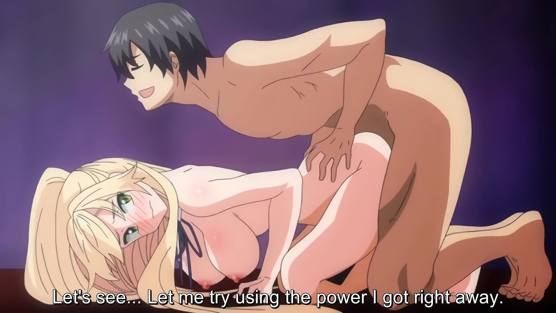 Another World Indecent Skills 1 - Hentai Goddess Is Fucked By Guy With Two Cocks