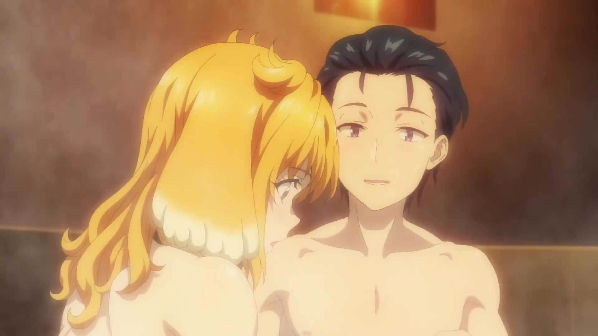 Harem In The Labyrinth Of Another World (Uncensored) S1E10 - Ecchi Anime - Blowjob Healing