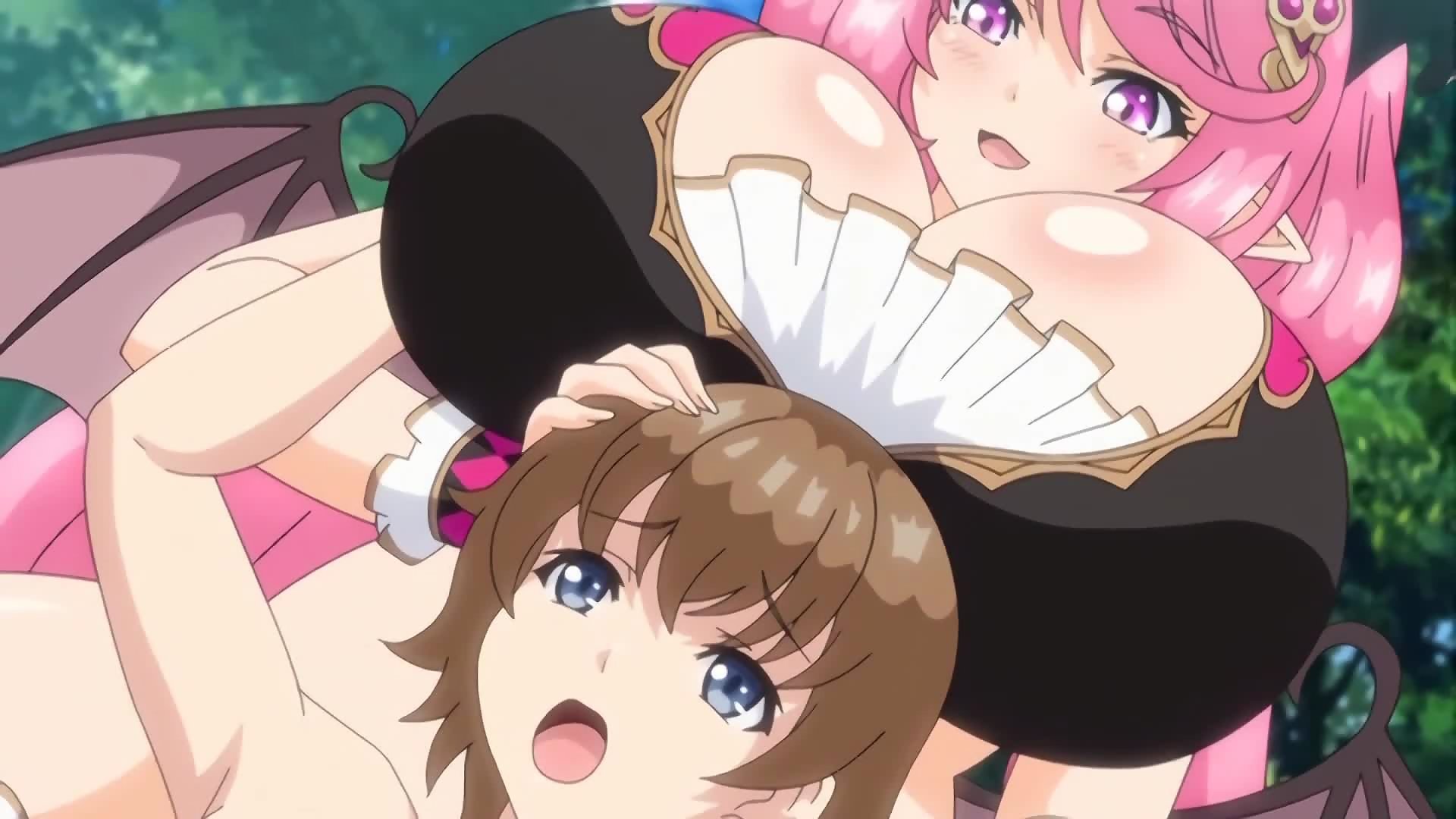 Succubus Wonderland 1 - Huge Tits Hentai Succubus Rides Cock Of Virgin