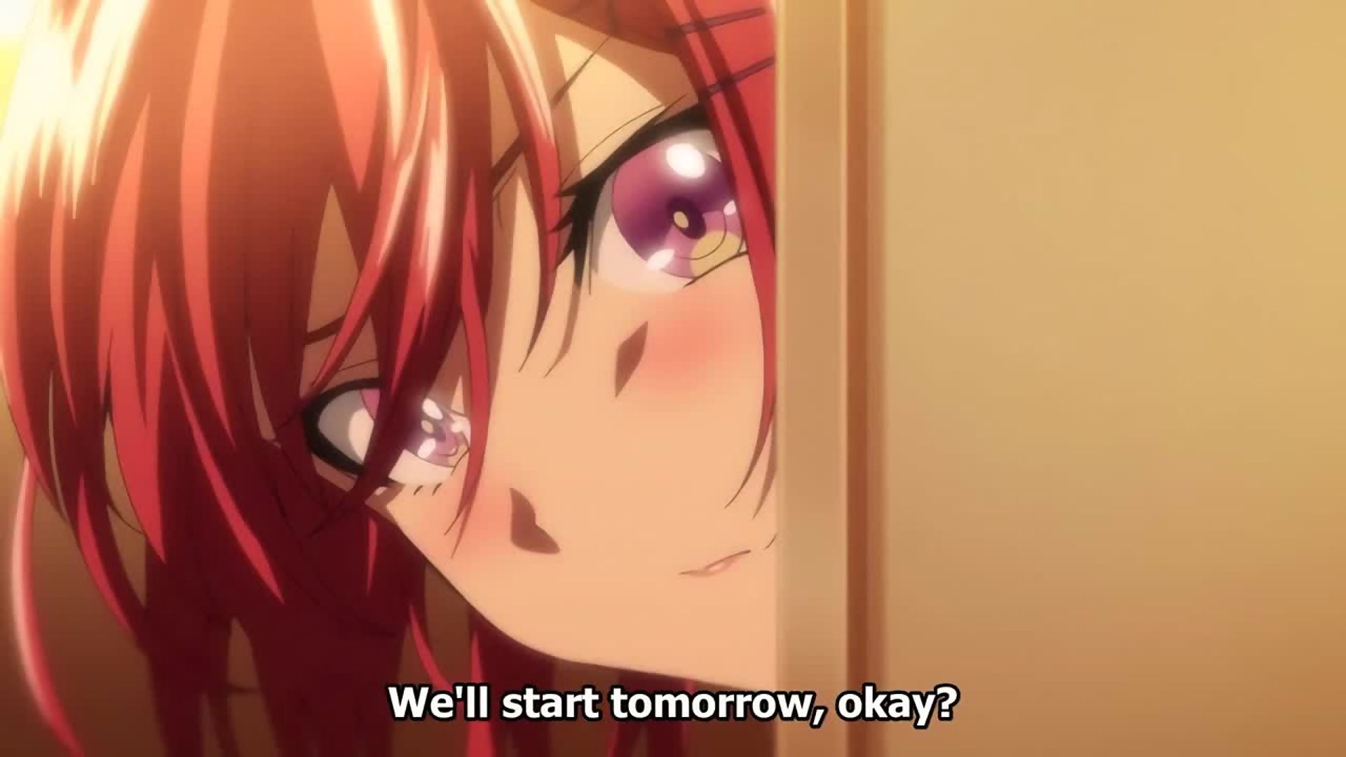 First Love Time 1 - Sexy Hentai Schoolgirl Thanks Nerd With Sloppy Blowjob