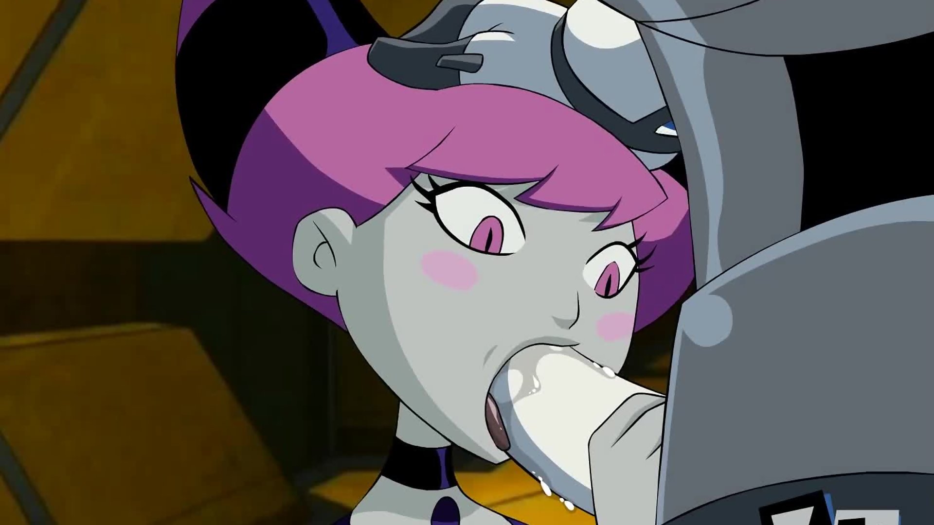 Teen Titans Cyborg Gets His Dick Sucked By Jinx