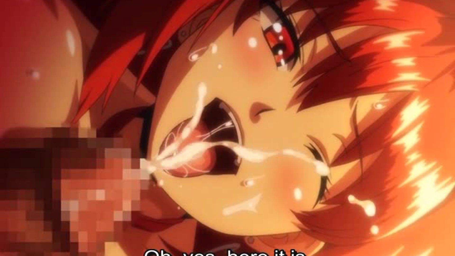 Tsundero 1 - Hentai Nerd Jizzes On Busty Schoolgirls Face After Getting Caught Jerking It